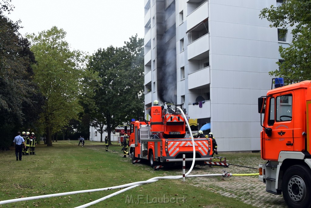 Wieder mal Feuer 3 Koeln Porz Am Urbacher Wall P016.JPG - Miklos Laubert